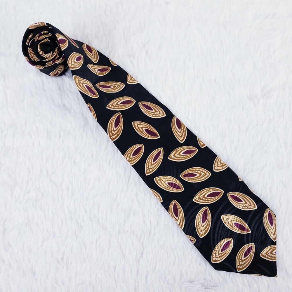 Jonathan Men Necktie Geometric Size 56x3.5 - NWOT